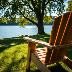 Resin vs Wood Adirondack Chairs